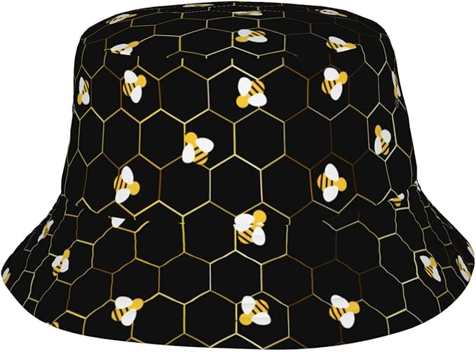Fashion Bucket Hat Summer Beach Travel Sun Hat Packable Fisherman Cap for Men Women