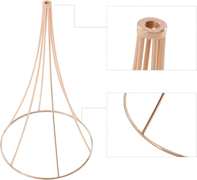 Metal Gold Vase, 10 Pcs Gold Centerpieces for Table Wedding 31.5in Tall Metal Trumpet Vase Wedding Vases Flower Stand for Tables, Home Decor, Party Decorations