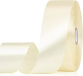 Ivory Ribbon 1-1/2 Inch, 60 Yards Single Face Cream Satin Ribbon for Gift Wrapping, Fabric Ribbon for Flower Bouquet Crafts Wedding Christmas Party