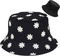Malaxlx Unisex Bucket Hat Beach Sun Hat Aesthetic Fishing Hat for Men Women Teens, Reversible Double-Side-Wear