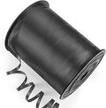 500 Yards Curling Ribbon Black, 1/5" Wide Crimped Black Curling Ribbons - Ideal for Gift Box Wrapping, Birthday, Halloween, Christmas Party Decorations, Balloon String