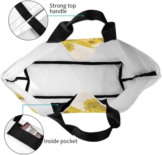 Shoulder Bag Large Reusable Eco-friendly Shopping Bags Portable Storage Handbag