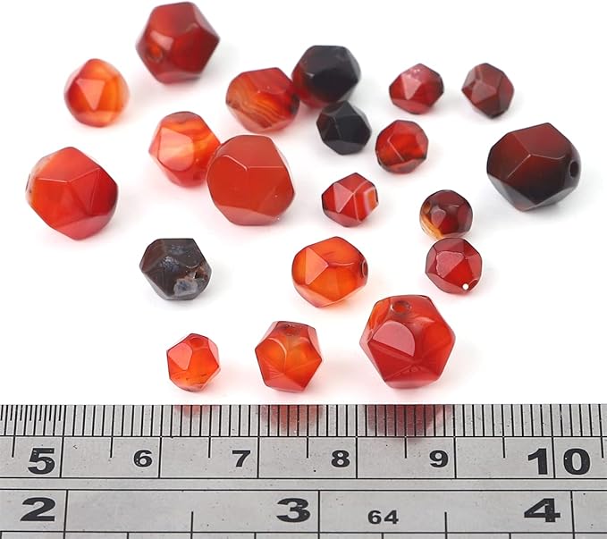 Faceted Natural Dream Agate Stone Round Beads 6mm 36cm/Strand for Jewelry Making