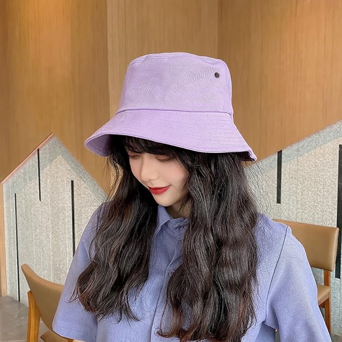 Malaxlx Unisex Bucket Hat Summer UPF 50+ Sun Protection Outdoor Beach Fishing Travel Hiking Hat