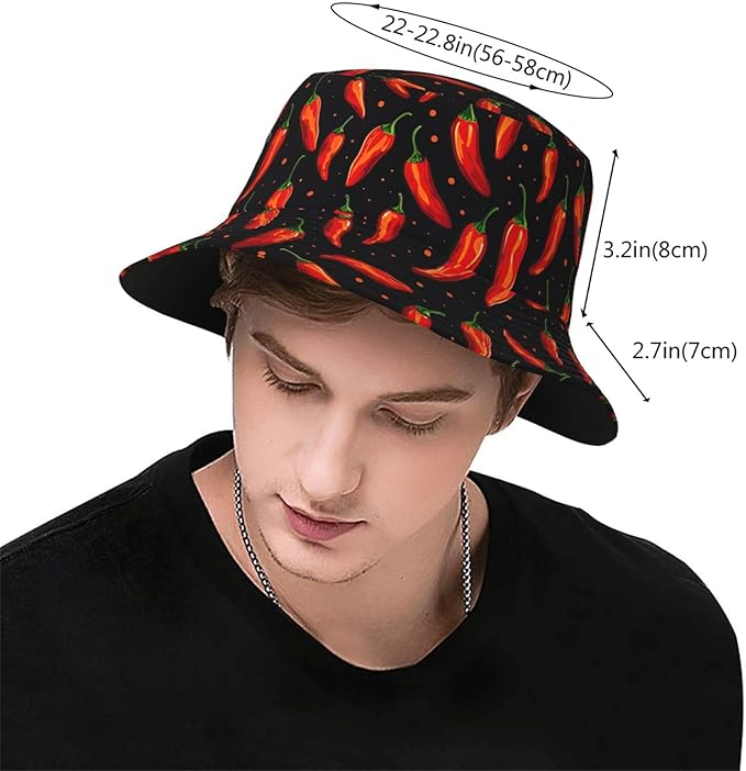Funny Bucket Hat for Men Women Fashion Unisex Fishing Hat Fisherman Sun Caps Headwear for Outdoor Summer Travel Hiking Beach