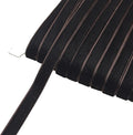 Chenkou Craft Coffee 25 Yards 3/8" Velvet Ribbon Lots Bulk (Coffee, 3/8"(10mm))