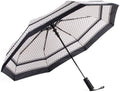 Nollia Windproof Automatic Travel Umbrella, Compact Portable with Reinforced Ribs for Sun & Rain