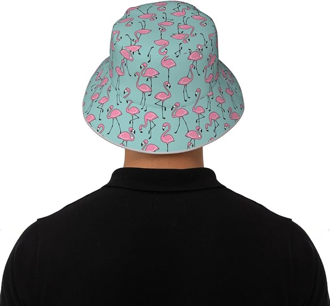 Hat Reversible Fisherman Hats Double Sided Wearing for Women Men Boys Girls