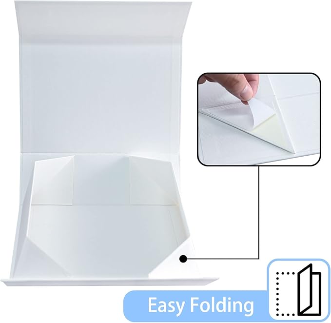 LIFELUM Green Gift Box 14"x8.5"x4.5" Christmas Gift Boxes with Lids for Presents for Anniversary Wedding Proposal Birthday Gift boxes with Shredded Filler Card Ribbon