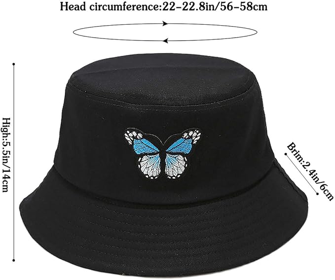 Malaxlx Unisex Bucket Hat Summer UPF 50+ Sun Protection Outdoor Beach Fishing Travel Hiking Hat