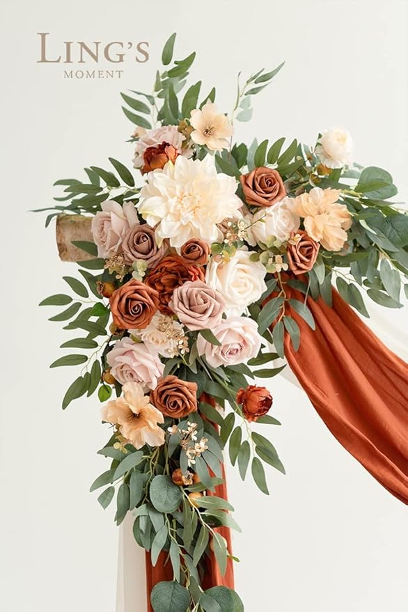 Ling's Moment Artificial Rose Flowers 50pcs Foam Roses w/Stem for DIY Wedding Bouquets Centerpieces Bridal Shower Party Home Decorations (Regular 3/50pcs'')