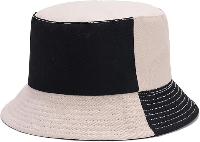 Quanhaigou Bucket Hat for Men Women,Packable Reversible Printed Sun Hats,Fisherman Outdoor Summer Travel Hiking Beach Caps
