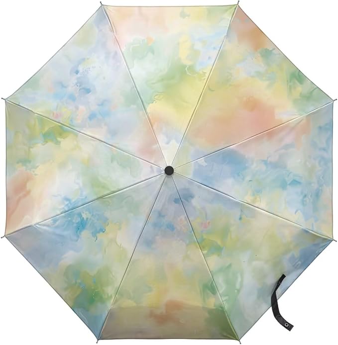 Umbrellas for Rain Lightweight Travel Umbrella 42" Canopy UV Protection Sun Umbrella Windproof Compact Umbrellas
