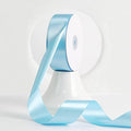 MEEDEE Blue Satin Ribbon 1-1/2 Inch Blue Ribbon Lux Double Faced Satin Ribbons by 50 Yards Polyester Satin Ribbons for Crafts, Weddings, Flower Bouquet, Holiday Decorating