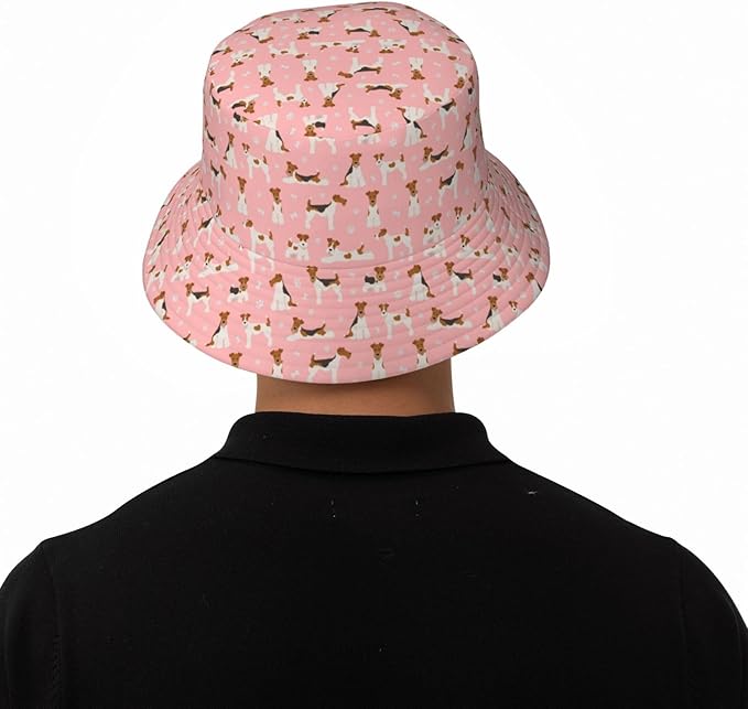 Cartoon Bucket Hat Summer Beach Travel Sun Hat Packable Fisherman Cap for Men Women