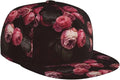 Rose Baseball Cap Adjustable Flower Baseball Caps Womens Hat Rose Flower Baseball Hats for Women Outdoor