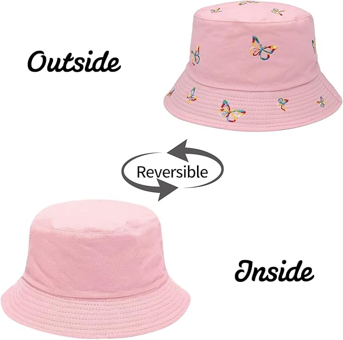 Bucket Hats for Women Man Cute Sun Beach Fisherman Hats