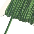 Chenkou Craft Green 25 Yards 1/8" 3mm Velvet Ribbon Lots Bulk (Green, 1/8"(3mm))
