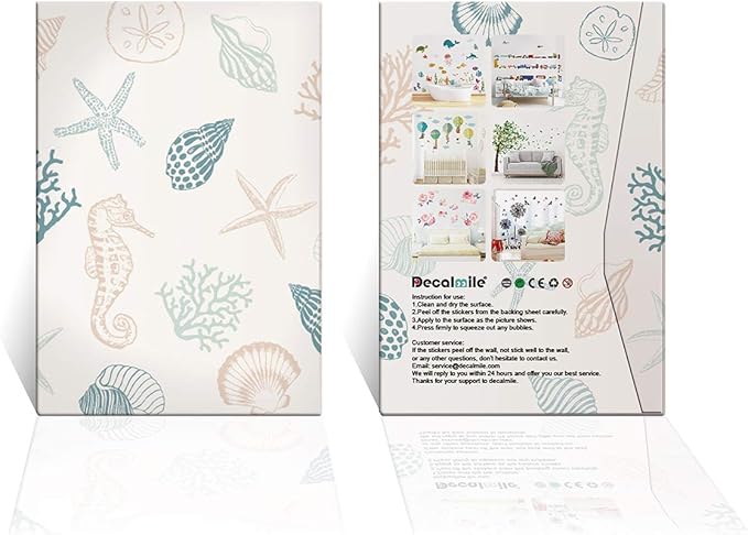 decalmile Boho Palm Leaves Wall Decals Flower Vase Tropical Plants Butterflies Wall Stickers Bedroom Living Room Sofa TV Background Wall Décor