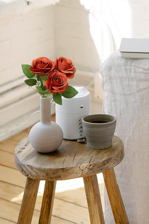 Artificial Rose 30Pcs Burnt Orange Rose Flower Artificial Flowers Flower with Long Stem Silk Roses Bouquet for Wedding Bridal Shower Party Home Decoration