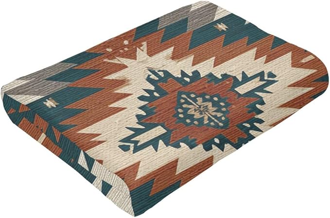 Boho Western Blanket Aztec Tribal Southwest Throw Blanket Southwestern Navajo Soft Cozy Fleece Fuzzy Stuffed Plush Flannel Gifts for Girls Women Boys Kids Adults 40''x50''