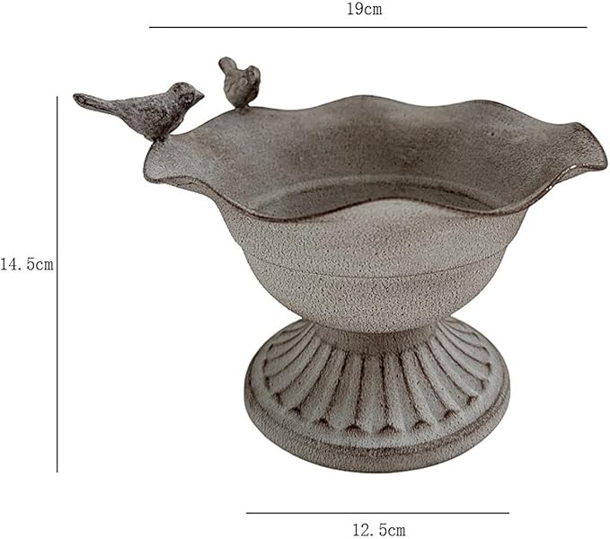 Flower Urn Vase,Metal Flowers Vase,Flowerpot,Metal Urn Planter Trumpet Planter for Birthday Party Tabletop