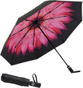 SY COMPACT Travel Umbrella - Windproof Automatic Compact Umbrella, Lightweight Waterproof Design for Backpack, Car & Purse