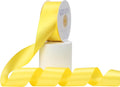 Daffodil Yellow Satin Ribbon, Double Faced 1-1/2 Inch X 25 Yards Daffodil Ribbon, Premium Satin Ribbon for Gift Wrapping, Crafts, Hair Bow Making, Sewing, Flower Bouquet, Wedding Party Decor