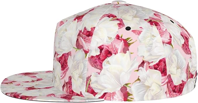 Tulip Flower Baseball Cap for Women Baseball Caps Flower Hat Tulip Baseball Hats Womens Cap for Outdoor