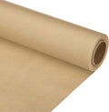 PATIKIL Wrapping Paper, 12"x315"(26') Bulletin Board Paper Roll Kraft Paper Roll Construction 80GSM for Shipping Packing Gift Wrapping Craft Flower Bouquet Christmas, Brown