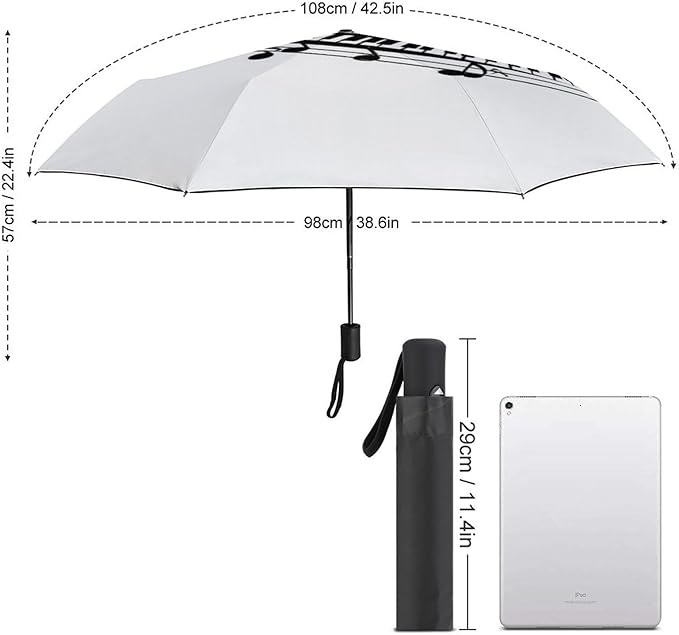 Fashion 3 Fold Sunny Rain Sunscreen Umbrella Portable Automatic Umbrella