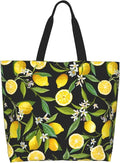 Sunflower Tote Bag For Women, Waterproof Shoulder Bags Big Reusable Grocery Handbag For Shopping Picnic Work Beach