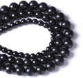 10MM 38PCS Natural Stone Shungite Beads Crystal Loose Beads for Jewelry Making DIY Bracelet