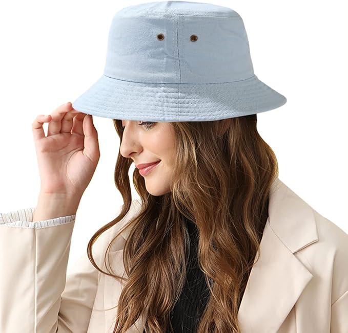Malaxlx Unisex Bucket Hat Summer UPF 50+ Sun Protection Outdoor Beach Fishing Travel Hiking Hat