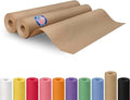 Brown Kraft Paper Roll 18" x 2160" (180 feet), Pack of 2 - USA-Made Brown Paper 30lb Thickness for Packing, Moving, Shipping, Crafts/Arts - 100% Recycled Natural Wrapping Material by IDL Packaging