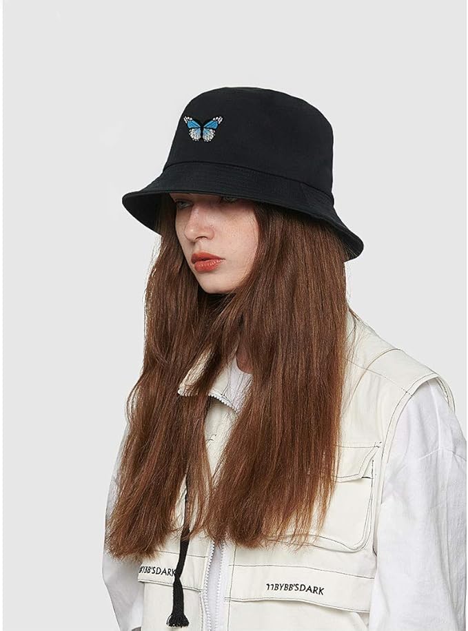 Malaxlx Unisex Bucket Hat Summer UPF 50+ Sun Protection Outdoor Beach Fishing Travel Hiking Hat