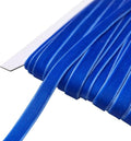 Chenkou Craft Blue 25 Yards 3/8" Velvet Ribbon Lots Bulk (Blue, 3/8"(10mm))