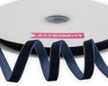 Navy Blue Velvet Ribbon Single Faced,3/8 Inch X 25Yards Spool