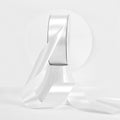 MEEDEE White Satin Ribbon 1-1/2 Inch White Ribbon Lux Double Faced Satin Ribbons by 50 Yards Polyester Satin Ribbons for Crafts, Weddings, Flower Bouquet, Holiday Decorating