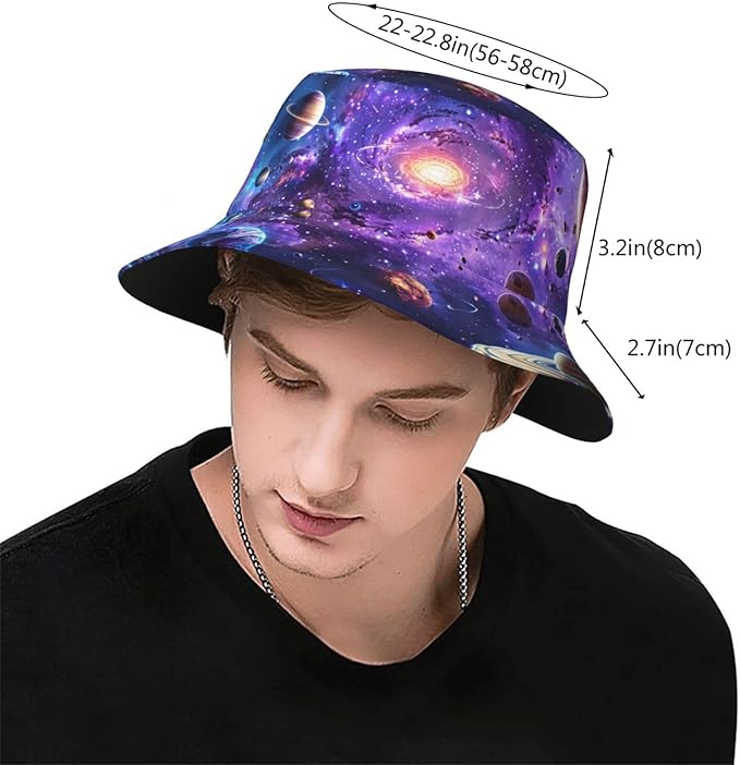 Funny Bucket Hat for Men Women Fashion Unisex Fishing Hat Fisherman Sun Caps Headwear for Outdoor Summer Travel Hiking Beach
