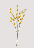 Afloral Tall Faux Forsythia Branch in Yellow - 53"