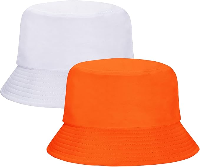 Rosoz 1 & 2 Pack Bucket Hat for Women Men Summer Travel Beach Sun Hat Outdoor Cap Unisex Bucket Hats