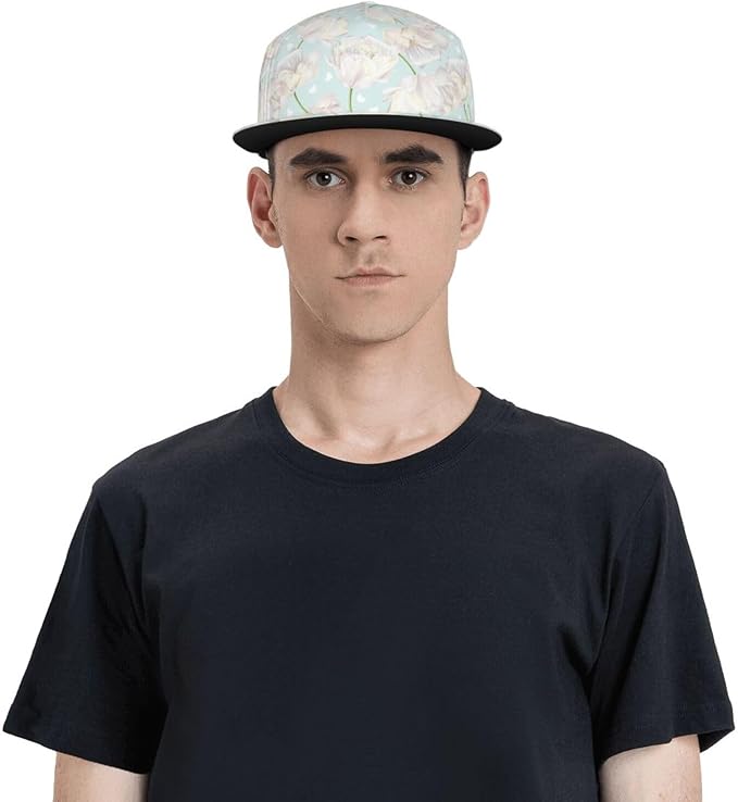 Tulip Flower Baseball Cap for Women Baseball Caps Flower Hat Tulip Baseball Hats Womens Cap for Outdoor