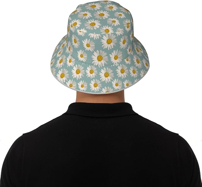 Hat Reversible Fisherman Hats Double Sided Wearing for Women Men Boys Girls