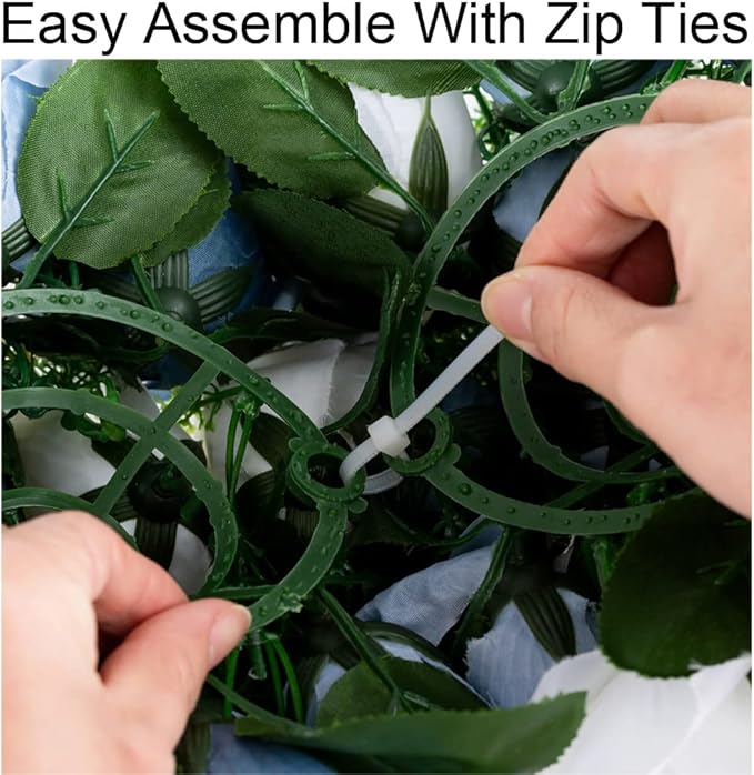 Flower Centerpieces for Wedding Tables: Wedding Table Decorations Orange Flower Balls Centerpieces for Engagement Cerebration Party Center Pieces 10 Packs