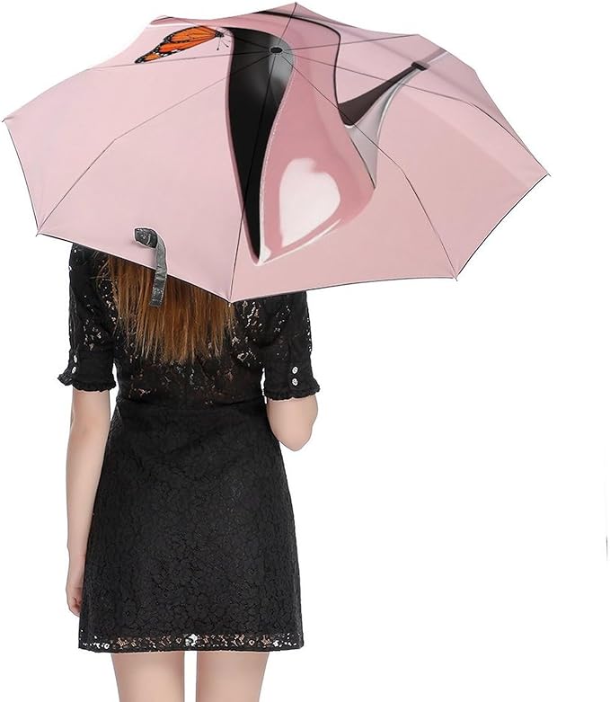 Fashion 3 Fold Sunny Rain Sunscreen Umbrella Portable Automatic Umbrella