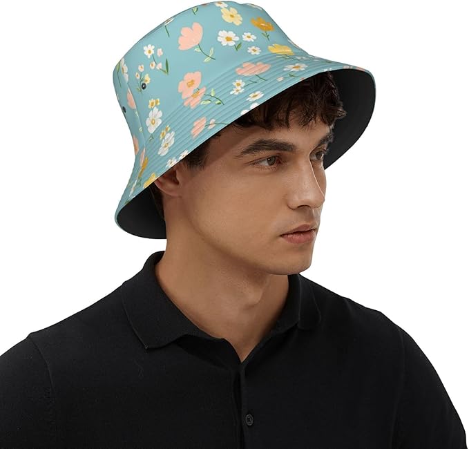 Bucket Hats Fashion Sun Cap Packable Outdoor Fisherman Hat for Women and Men Travel