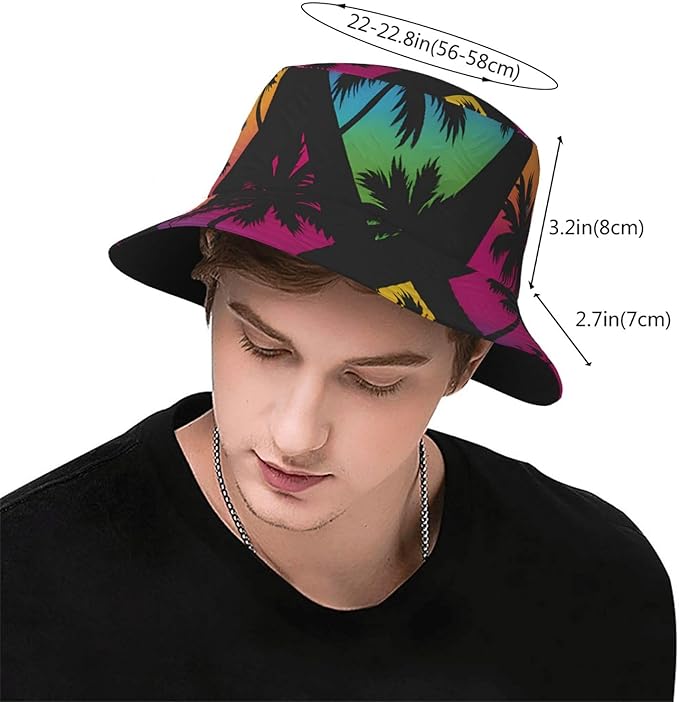 Cute Potted Cactus Bucket Hat Novelty Sun Hats Trendy Fisherman Cap for Men and Women