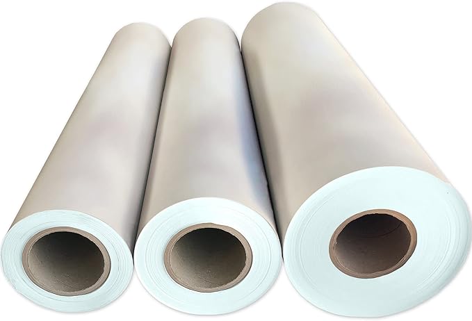 Jillson Roberts Bulk Gift Wrap, Everyday Gift Wrapping Supplies, Pearl Matte Metallic, 1/4 Ream 208 feet x 24 inches