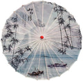 Parasol Chinese Style Classical Oil Paper Umbrella Rainproof Umbrella, Parasol Pendent Floral Mulitcolor Paper and Bamboo Painted Paper Parasol